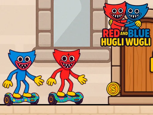Red and Blue Hugli Wugli - game thumbnail image