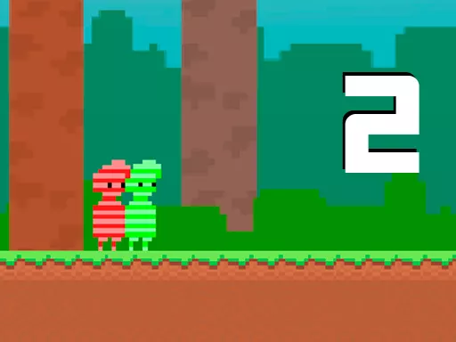 Red and Green 2 Candy Forest - game thumbnail image