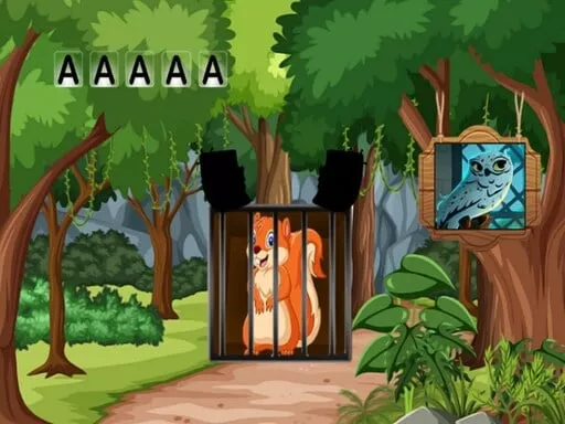 Rescue The Cute Squirrel - game thumbnail image
