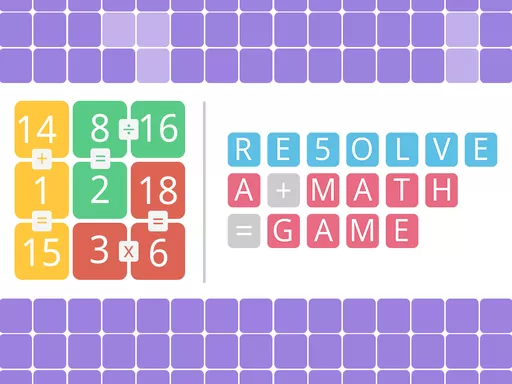 RESOLVE a math game - game thumbnail image