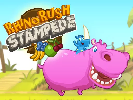 Rhino Rush Stampede - game thumbnail image