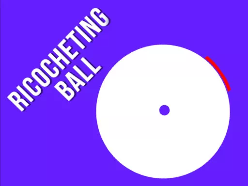 Ricocheting Ball - game thumbnail image