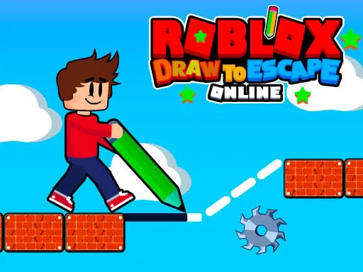 Roblox Draw to Escape Online - game thumbnail image