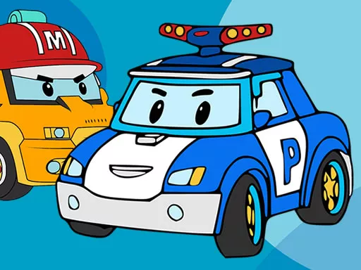 Robocar Coloring Book - game thumbnail image