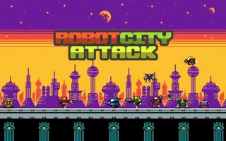 Robot City Attack - game thumbnail image