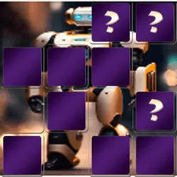 Robot Memory Match - game thumbnail image