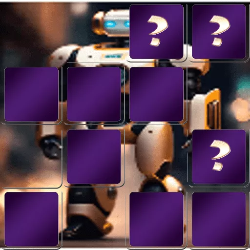 Robot Memory Match game thumbnail image
