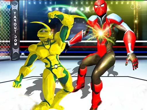 Robot Ring Fighting Wrestling Games - game thumbnail image