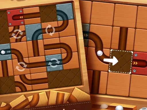    Roll the Ball: Sliding Block Rolling Puzzle  - game thumbnail image