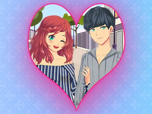 Romantic Anime Couples Dress Up Game - game thumbnail image