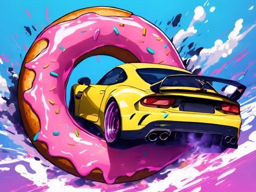 Roof Car Stunt - game thumbnail image