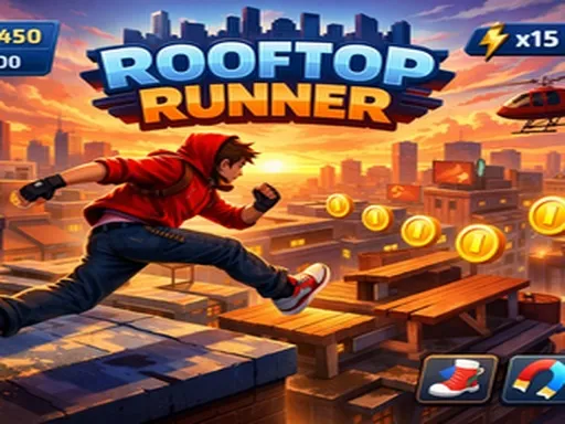 rooftop runner - game thumbnail image