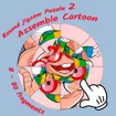 Round jigsaw Puzzle 2 - Assemble Cartoon game thumbnail image