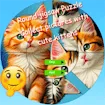 Round Jigsaw Puzzle Collect Pictures with Cute Kittens game thumbnail image