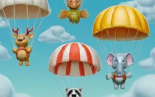 Rowdy Animals Cloudy Weather - game thumbnail image