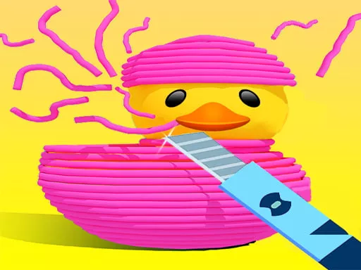 Rubber Band Slice Cutting - game thumbnail image