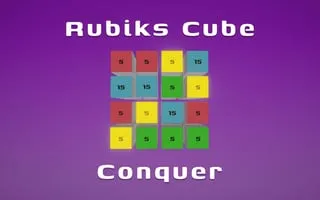 Rubiks Cube Conquer - game thumbnail image