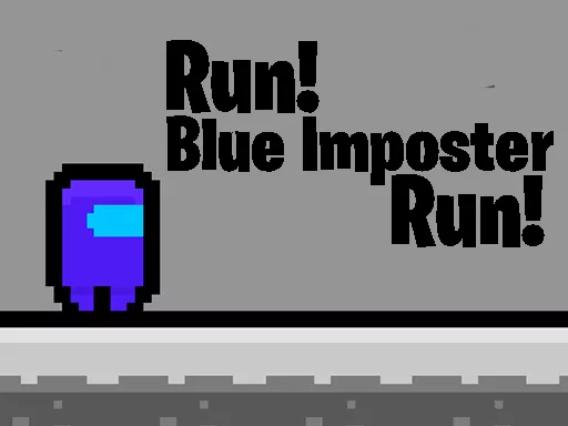 Run Blue imposter Run - game thumbnail image