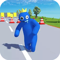 Run Rainbow Friends - game thumbnail image