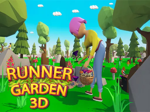 Runner Garden 3D - game thumbnail image