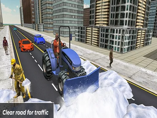 Russia Extreeme Grand Snow Clean Road Simulator 19 - game thumbnail image