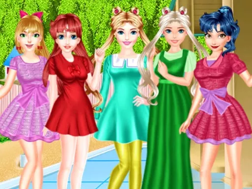 Sailor Girl Casual Outfit - game thumbnail image