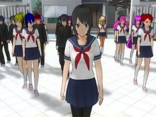 Sakura School Girl Yandere Simulator - game thumbnail image