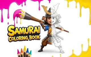 Samurai Coloring Book - game thumbnail image