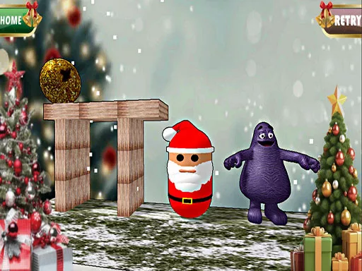 Santa Claus Meet Grimace - game thumbnail image