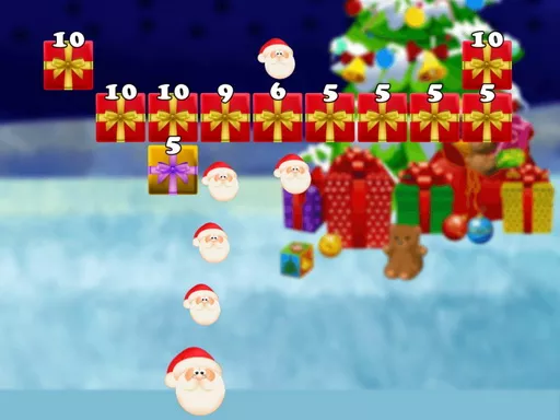 Santa Claus vs Christmas Gifts - game thumbnail image