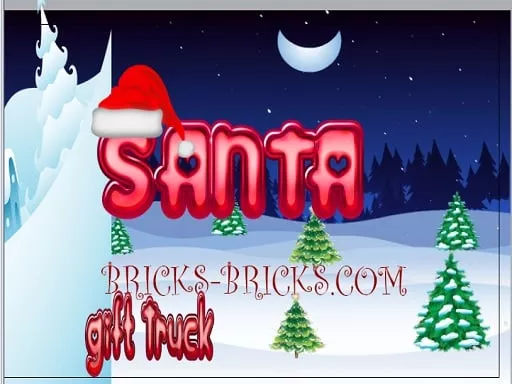Santa Gift Delivery Truck - game thumbnail image