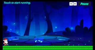 Santa Runner 2D - game thumbnail image