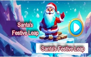 Santa's Festive Leap - game thumbnail image