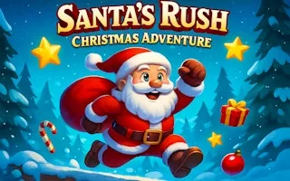 Santa's Rush Christmas Adventure - game thumbnail image