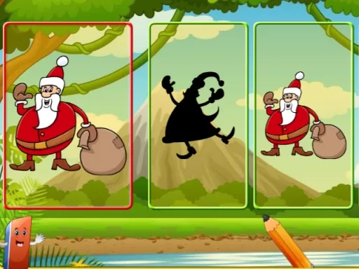 Santa Shadow Match - game thumbnail image