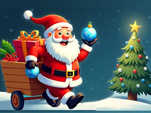 Santa: The Magic of Tree Decorating - game thumbnail image