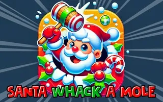 Santa Whack a Mole - game thumbnail image