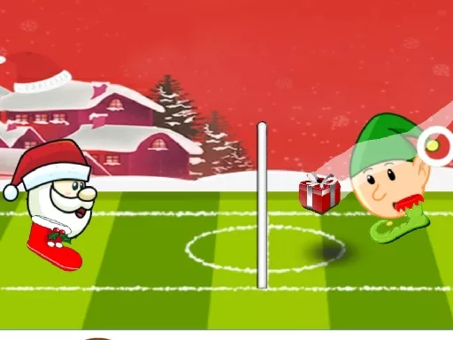 Santa winter head soccer - game thumbnail image