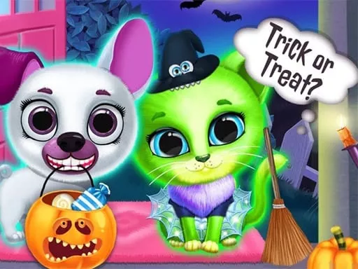 Scary Makeover Halloween Pet Salon - game thumbnail image