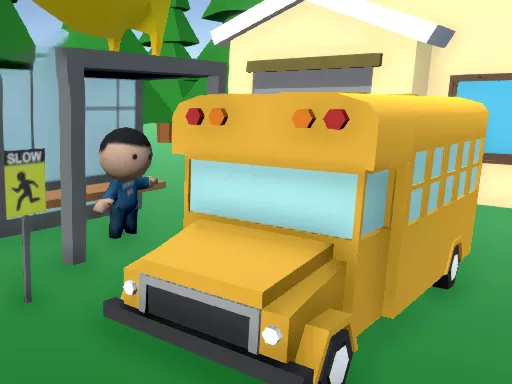 School Bus Simulator Kid Cannon - game thumbnail image