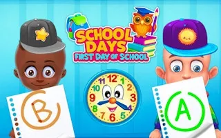 School Days First Day of School - game thumbnail image