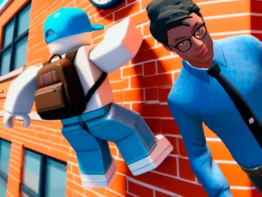 School Escape: Obbie Run! - game thumbnail image