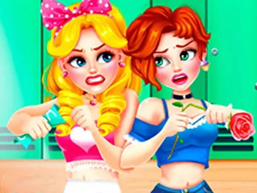School Girls Battle Beauty Salon - game thumbnail image