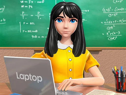 School Teacher Game School Day - game thumbnail image