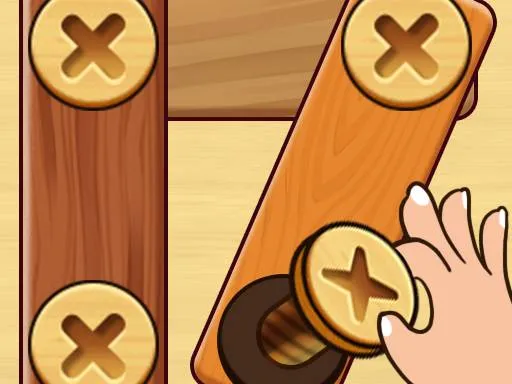 Screw Nuts Bolts: Wood Solve - game thumbnail image