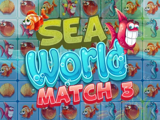 Sea World Match 3 - game thumbnail image