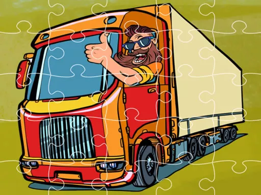 Semi Trucks Jigsaw - game thumbnail image