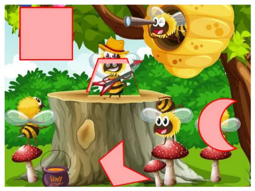 Shapes Jigsaw Insects - game thumbnail image