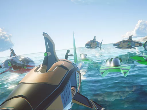 Shark Ships - game thumbnail image