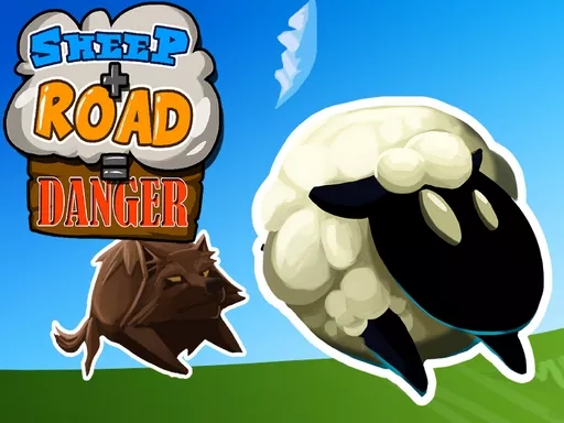 Sheep + road = Danger - game thumbnail image